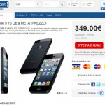 iphone 5 meta prezzo sconto 50 spedizione gratis colore nero offerta prezzofelice