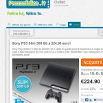 playstation 3 slim 500 gb prezzo console sony ps3 offerta prezzofelice