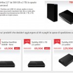 offerta hard disk esterni 2 5 toshiba sconti letsbonus prezzi