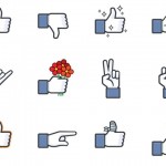 adesivi mi piace facebook come trovare usare emoticon grandi like guida