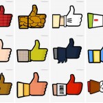 mi piace facebook alternativo pollice personaggi famosi fumetti like it
