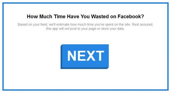fonte: http://techland.time.com/2014/01/27/how-much-time-have-you-wasted-on-facebook/