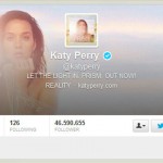 katy perry twitter record follower supera bieber lady gaga