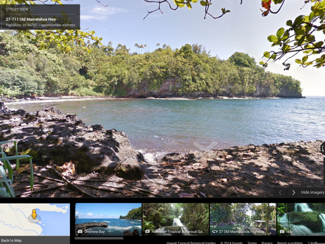 Hawaii su Street View, immagini panoramiche isole Pacifico ...